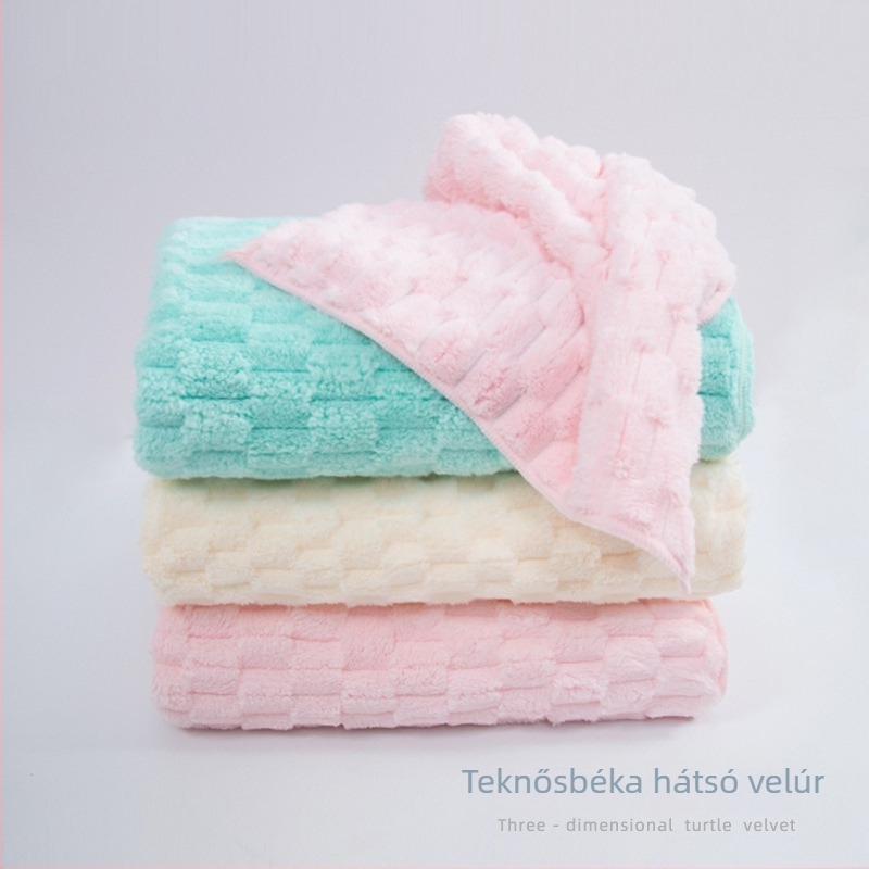 Arc törölköző korall polárból, Jacquard 150D, tömege 80–100 g