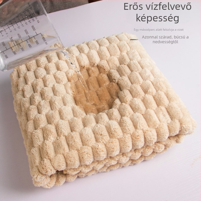 Arc törölköző korall polárból, Jacquard 150D, tömege 80–100 g