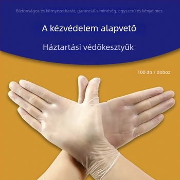Egyszer használatos nitril kesztyűk, standard vastagság, csúszásmentes felület, kopásálló, 1000 darab a dobozban.