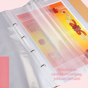 Bőrborítású bizonyítványgyűjtemény könyv, Avinar modell 05, 120 oldal, testreszabható, vastagság 4