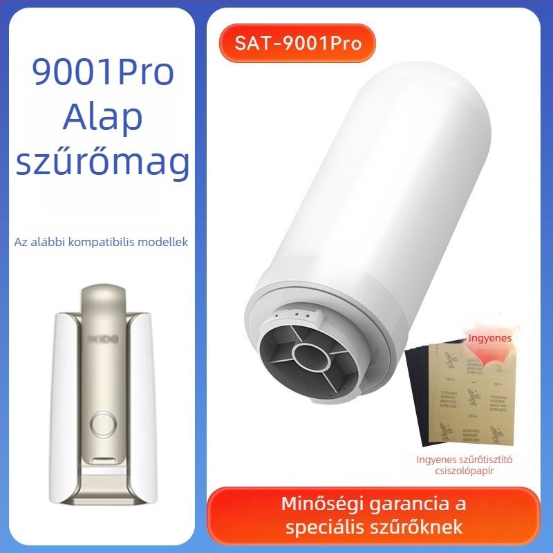 Vízszűrő elem Yikaidi 9001/9001Pro-hoz – kompatibilis; rozsdamentes acél; modell Ksb-ykd-1; szűr és közvetlenül iható