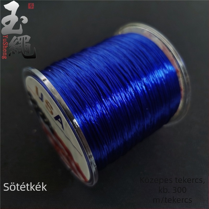 Achát kristály karkötő spandex elasztikus zsinórral, sík huzal, gépi tekerés, Jade rope márka