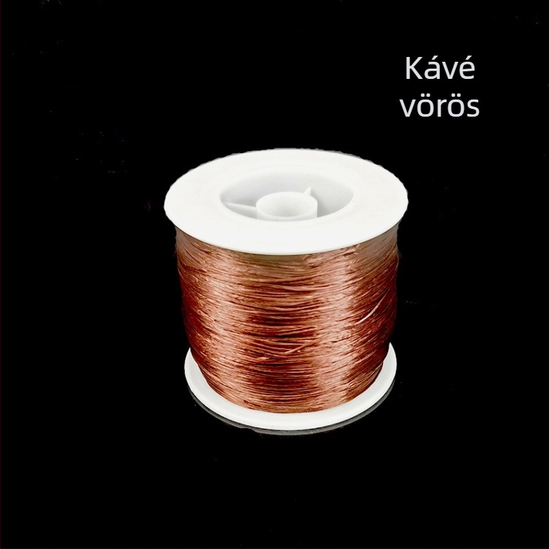 Rugalmas gyöngyfűző zsinór DIY ékszerekhez, spandex anyag, környezetbarát gyártás, eredeti tervezés