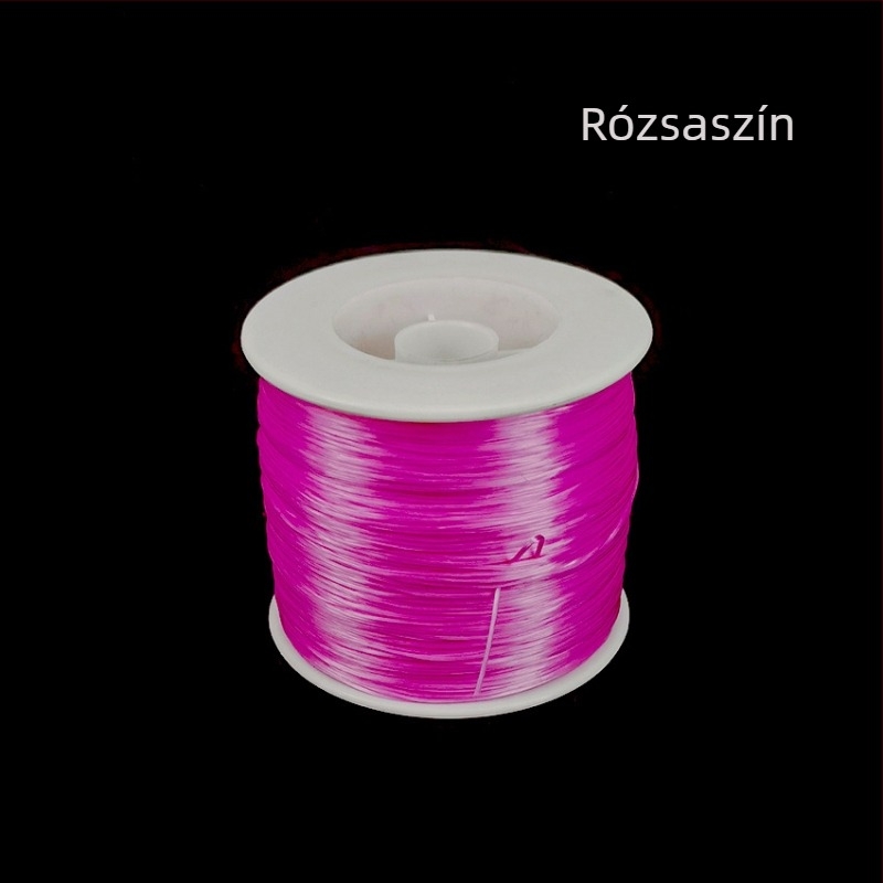 Rugalmas gyöngyfűző zsinór DIY ékszerekhez, spandex anyag, környezetbarát gyártás, eredeti tervezés