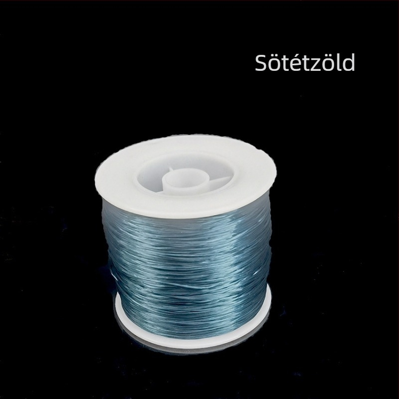 Rugalmas gyöngyfűző zsinór DIY ékszerekhez, spandex anyag, környezetbarát gyártás, eredeti tervezés