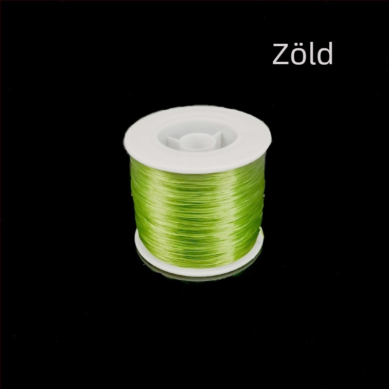 Rugalmas gyöngyfűző zsinór DIY ékszerekhez, spandex anyag, környezetbarát gyártás, eredeti tervezés