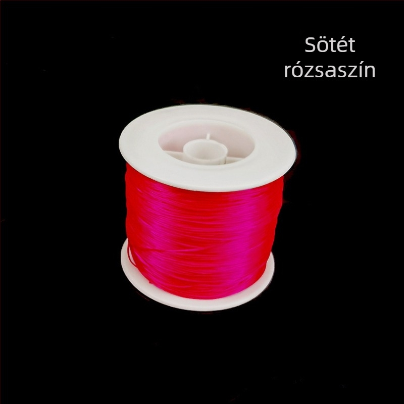 Rugalmas gyöngyfűző zsinór DIY ékszerekhez, spandex anyag, környezetbarát gyártás, eredeti tervezés