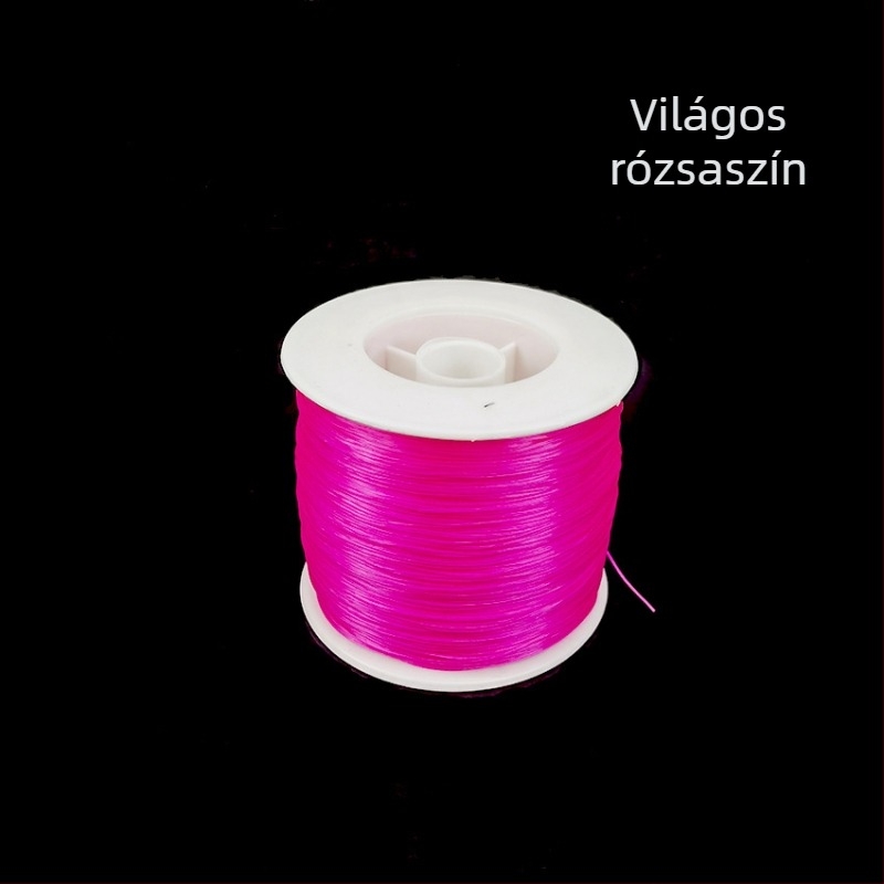 Rugalmas gyöngyfűző zsinór DIY ékszerekhez, spandex anyag, környezetbarát gyártás, eredeti tervezés