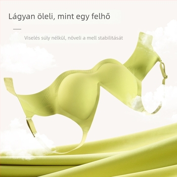 Varrásmentes melltartó lágy támaszokkal, 3/4 kosár habbal tömött kosár, légies, könnyű dizájn