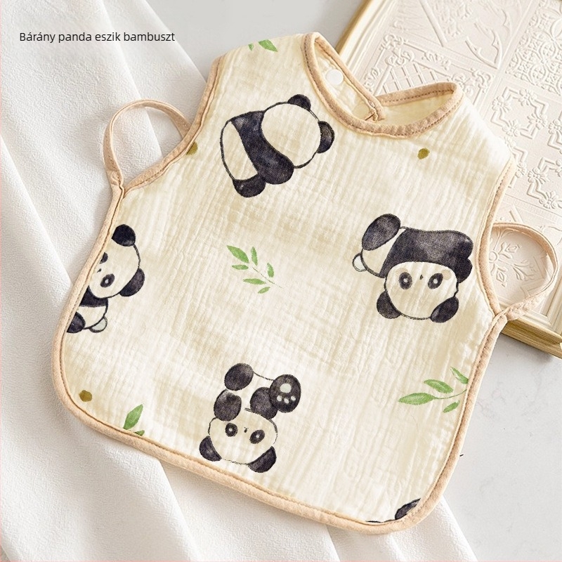 Gyerekek számára szájkendő — 100% pamut, vízálló és szennyeződésálló, minta rács/figurák, 3–8 éveseknek