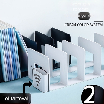 Hongfa 823 Műanyag asztali könyvtartó szeparátorral - Modell: 823, Anyag: Műanyag, Nettó tömeg: 320 g, Csomagolás: 72/30