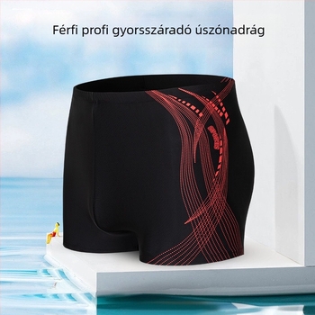 Autonomy Férfi Nyomtatott Boxershortok Úszáshoz És Vízi Túrákhoz – Poliészter 85% Anyag, Bélés Poliészterrel, Stílus Briefs