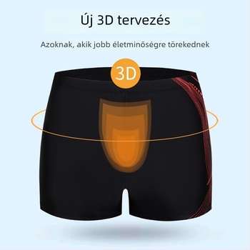 Autonomy Férfi Nyomtatott Boxershortok Úszáshoz És Vízi Túrákhoz – Poliészter 85% Anyag, Bélés Poliészterrel, Stílus Briefs