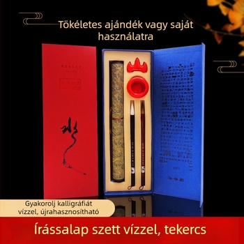 Weizhuang Vízírás Kaligráfia Készlet Kezdőknek — Üres karakterháló, rizspapír utánzat, akár 10 000-szer újrahasználható