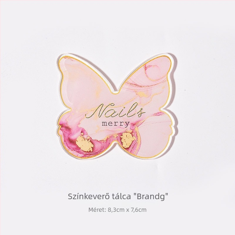 Körmös eszközök kijelző tábla, akril paletta gélhez, Han Finger Edge márka, 30 g, modell Display board