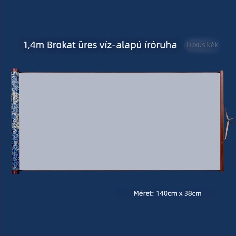 Tan yixuan Vízírás vászon kaligráfia és ecsetgyakorláshoz, rizs rács mintával, brokát dizájn, mosható