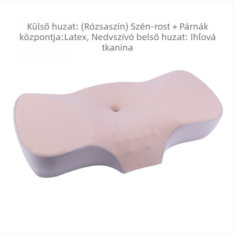 Steano latex párna pillangó alakú, természetes latex >90%, testreszabható feldolgozás, egész éves használatra felnőtteknek