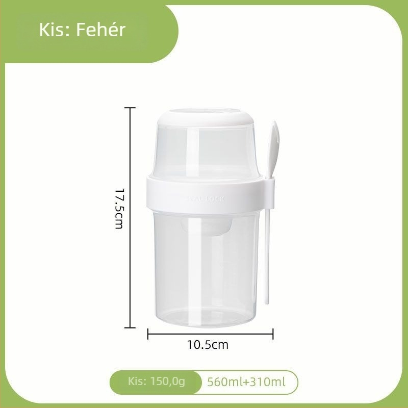 Reggeli és saláta pohár – egyszerű stílus, műanyag anyag, Powerful factory