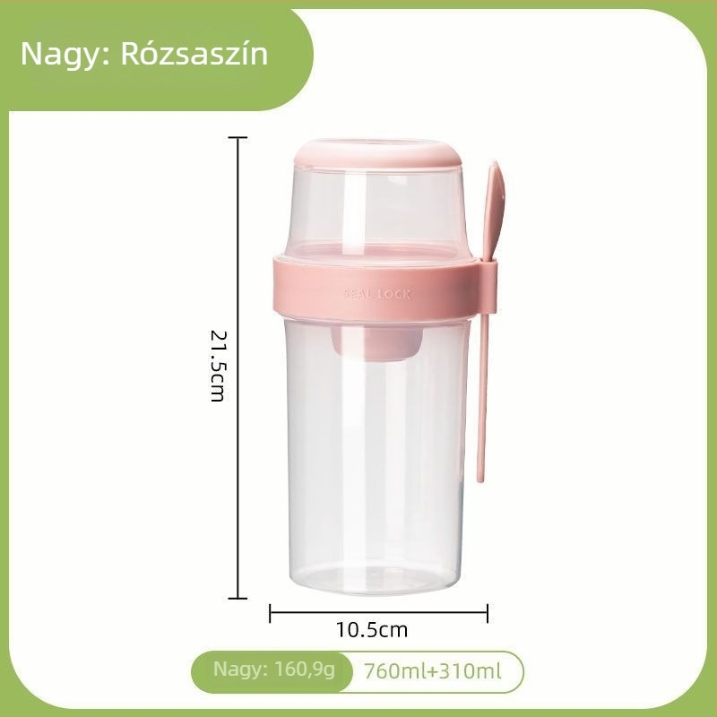 Reggeli és saláta pohár – egyszerű stílus, műanyag anyag, Powerful factory