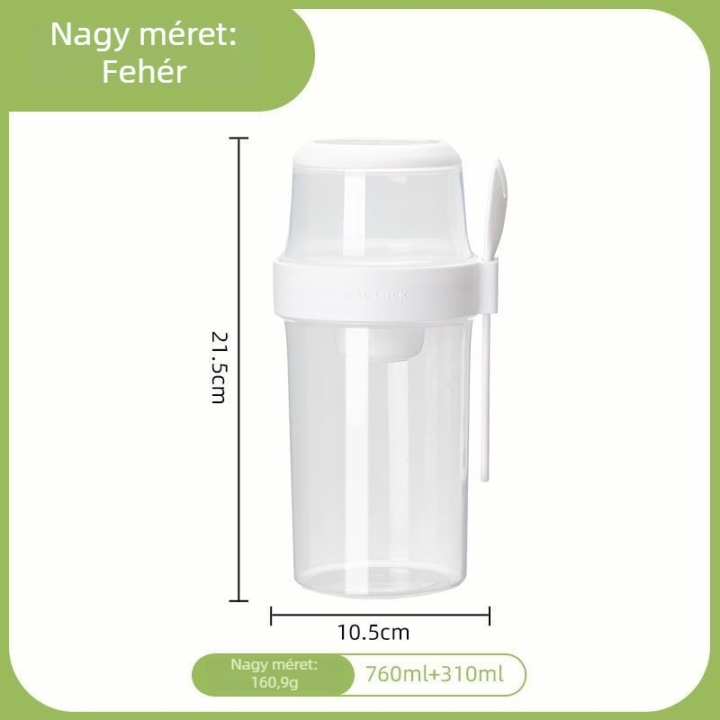 Reggeli és saláta pohár – egyszerű stílus, műanyag anyag, Powerful factory