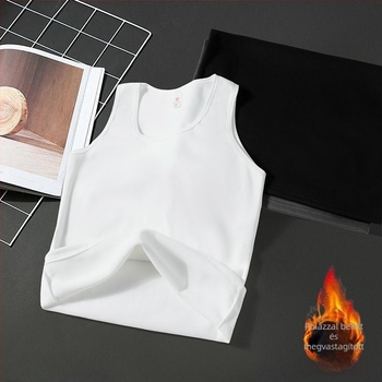 Termikus ujjatlan alréteg mellény - fleeces bélés, 95% poliészter, laza szabás, őszi viseletre