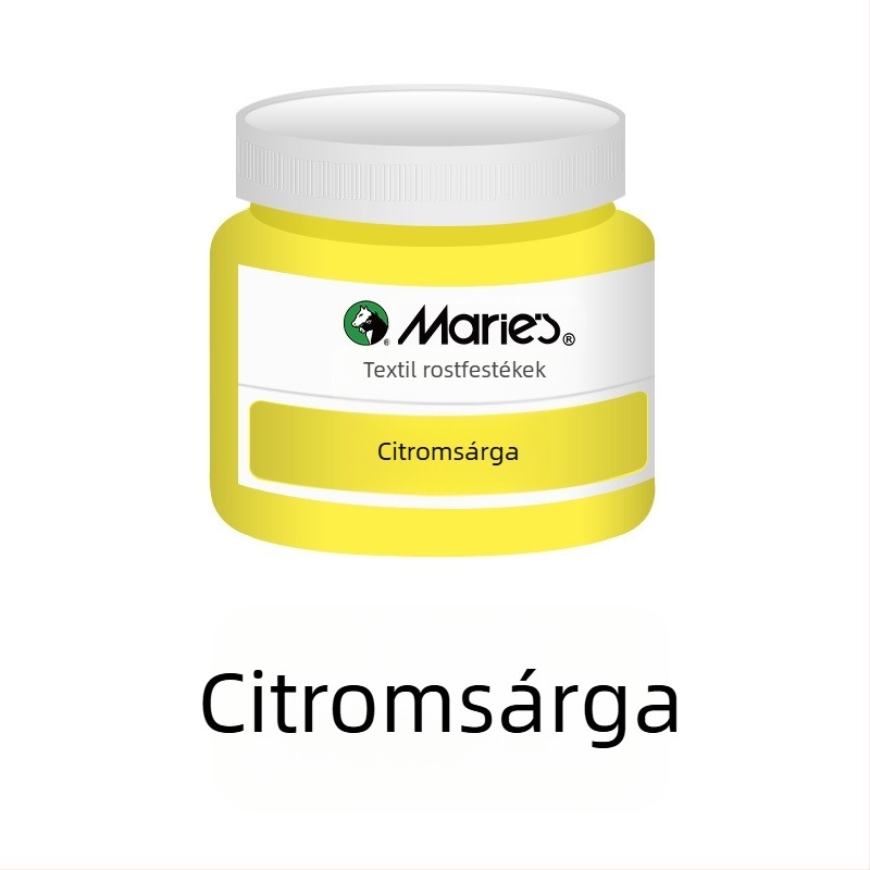 Textil pigmentfesték növényi pigmentekkel – 50 ml-es üvegben, vízálló, fakulásálló