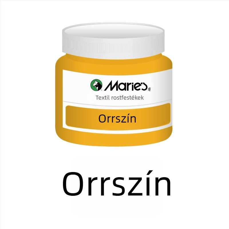 Textil pigmentfesték növényi pigmentekkel – 50 ml-es üvegben, vízálló, fakulásálló