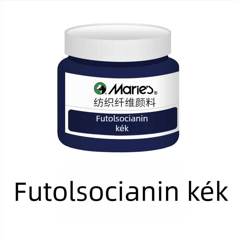Textil pigmentfesték növényi pigmentekkel – 50 ml-es üvegben, vízálló, fakulásálló