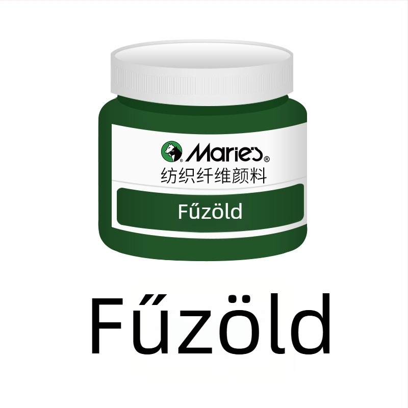 Textil pigmentfesték növényi pigmentekkel – 50 ml-es üvegben, vízálló, fakulásálló