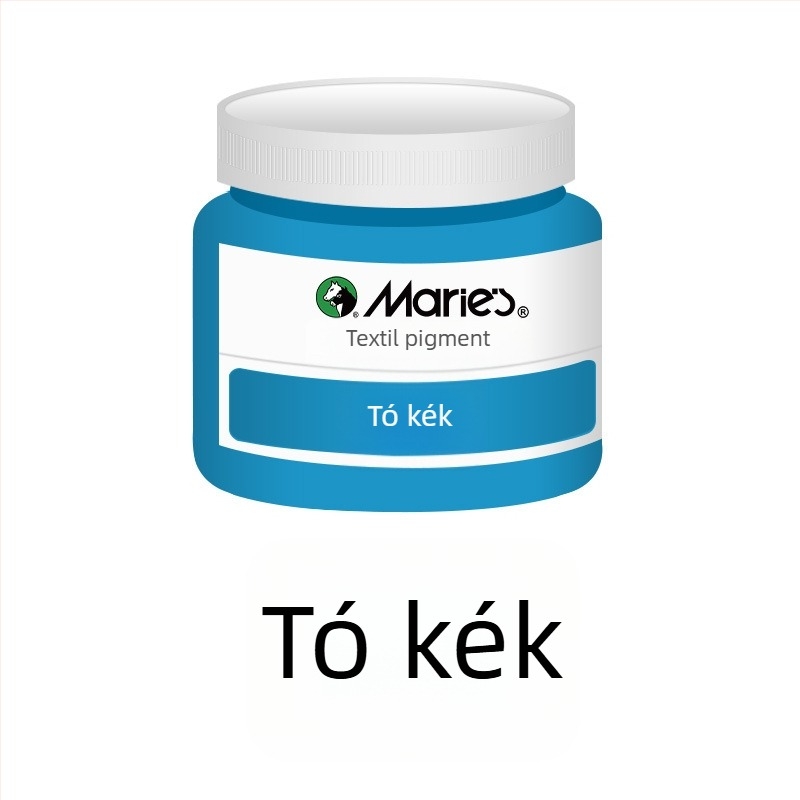Textil pigmentfesték növényi pigmentekkel – 50 ml-es üvegben, vízálló, fakulásálló