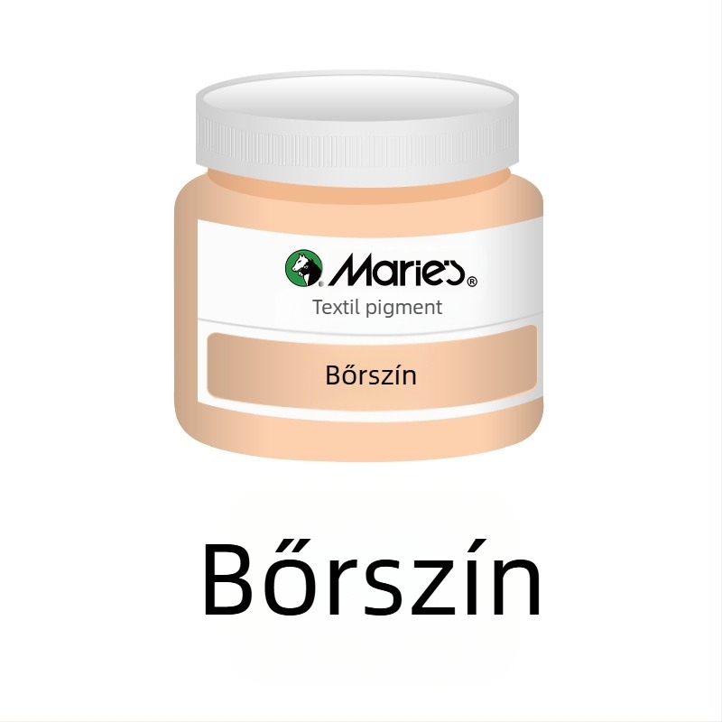 Textil pigmentfesték növényi pigmentekkel – 50 ml-es üvegben, vízálló, fakulásálló