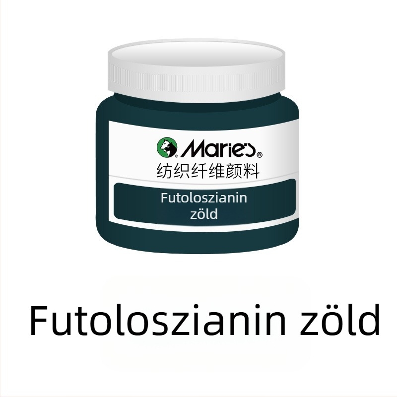 Textil pigmentfesték növényi pigmentekkel – 50 ml-es üvegben, vízálló, fakulásálló