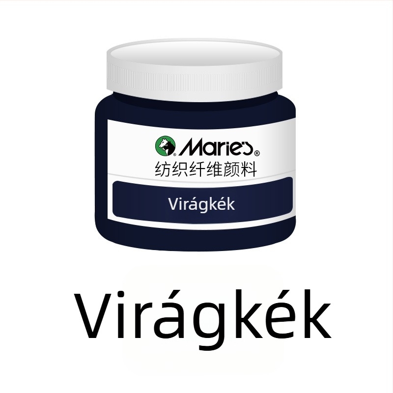 Textil pigmentfesték növényi pigmentekkel – 50 ml-es üvegben, vízálló, fakulásálló