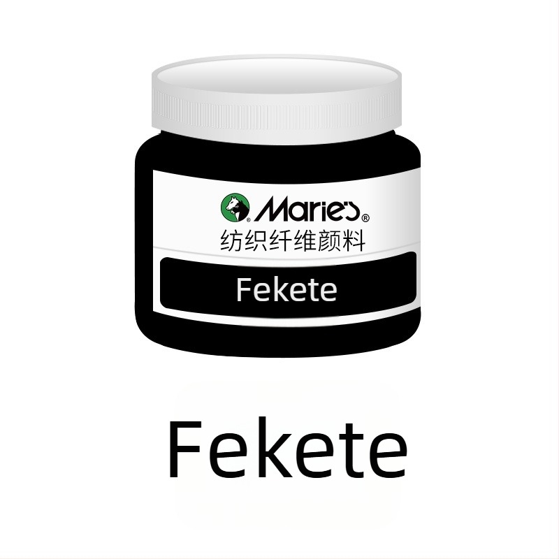 Textil pigmentfesték növényi pigmentekkel – 50 ml-es üvegben, vízálló, fakulásálló