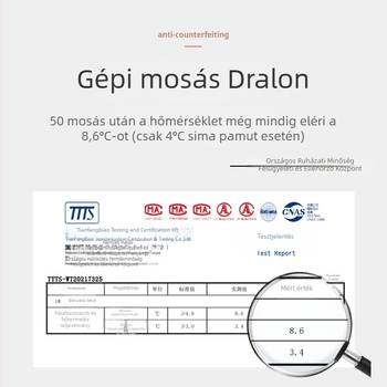 Férfi termikus mellény DeRong akrilból, 251–300 g/m², kerek nyakú, melegen tart