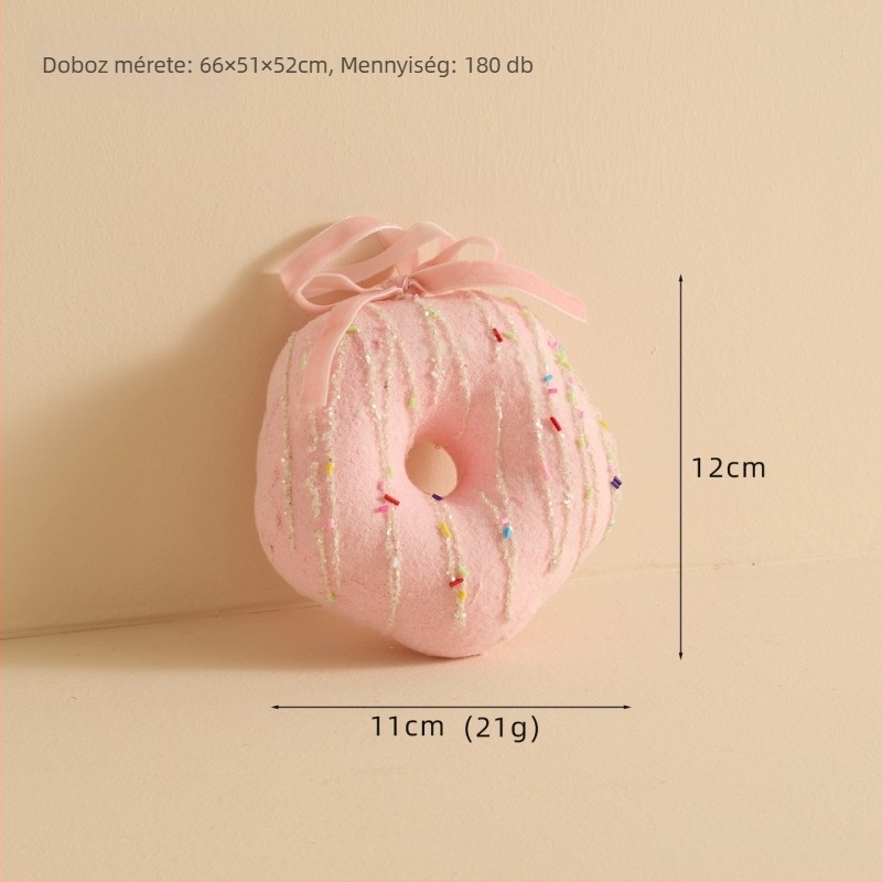 Karácsonyi hópehely medál lollipop pálcával, anyag Bubble, karácsonyi stílus, egyedi csomagolás