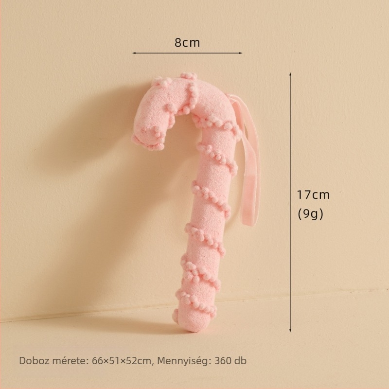 Karácsonyi hópehely medál lollipop pálcával, anyag Bubble, karácsonyi stílus, egyedi csomagolás