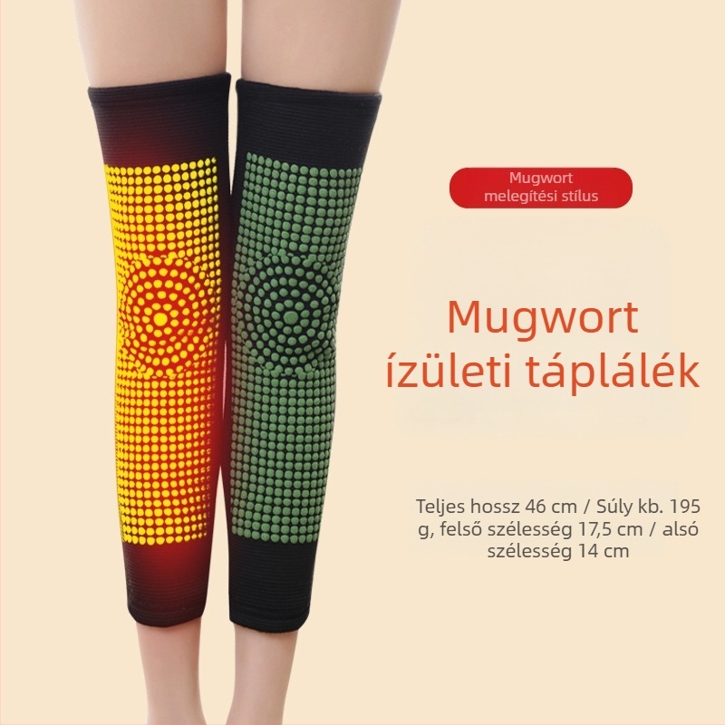 Térdmelegítő bandázs Mugworttal a melegítéshez és ízületi védelemhez — Ruiya, Felnőttek, Winter 2025