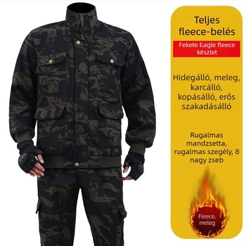 Kopásálló férfi munkaruha — nylon anyagú, fő anyag: len, felnőtt férfi, gallércímkével