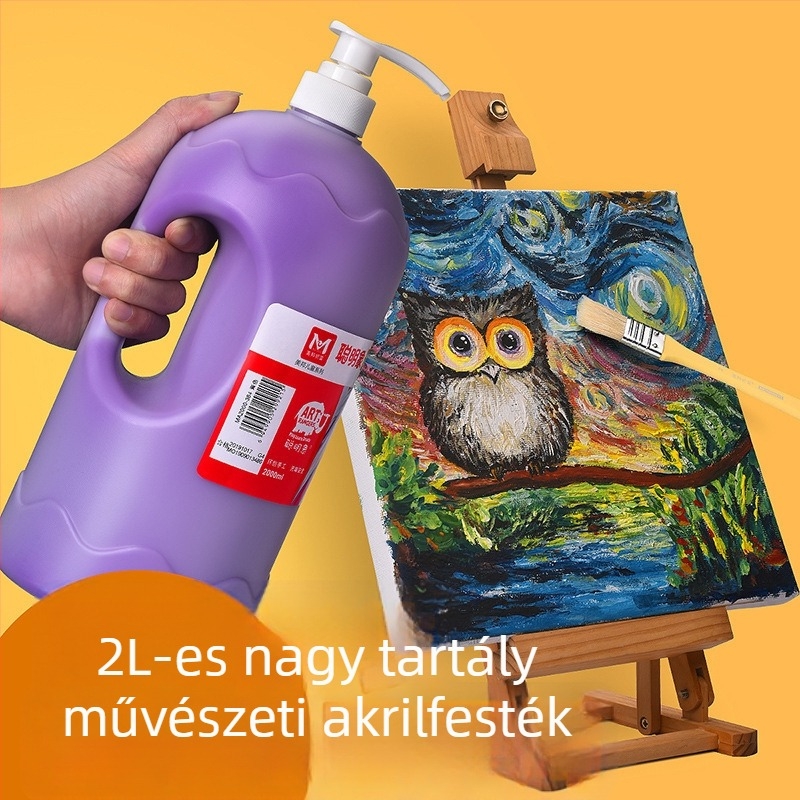 Meibang akril falfesték, 2000 ml-es hordóban, kézzel festett falakhoz