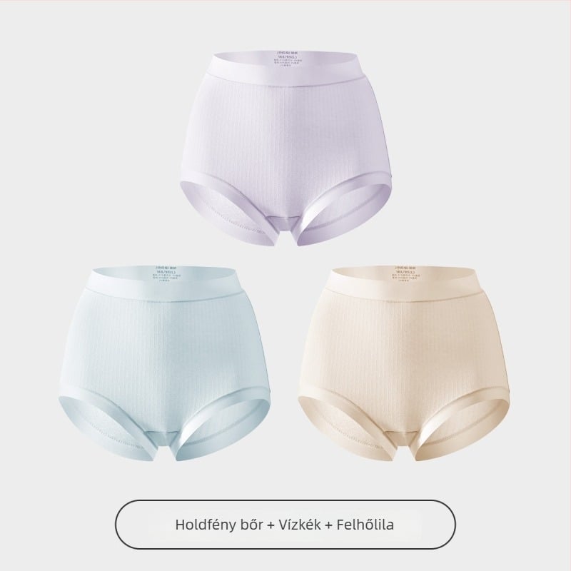 Anyasági fehérnemű antibakteriális modál anyagból, magas derekú, késői terhességre