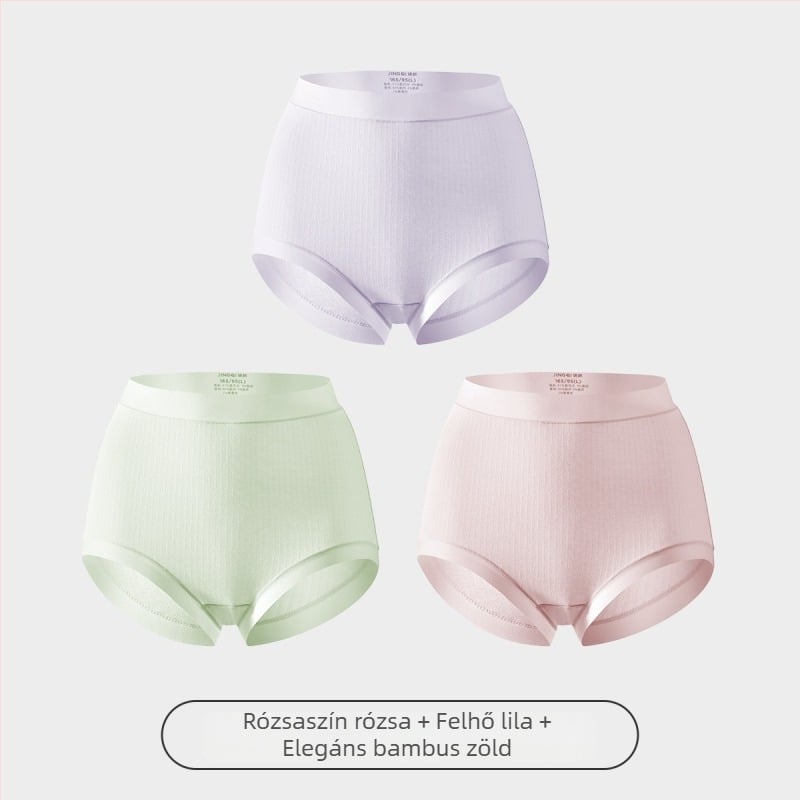 Anyasági fehérnemű antibakteriális modál anyagból, magas derekú, késői terhességre