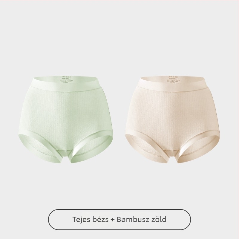 Anyasági fehérnemű antibakteriális modál anyagból, magas derekú, késői terhességre