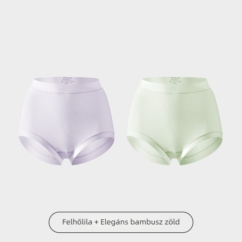 Anyasági fehérnemű antibakteriális modál anyagból, magas derekú, késői terhességre