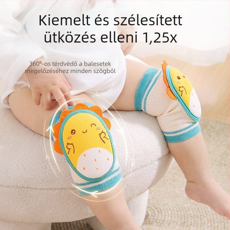 Beptides bébi térdvédők járáshoz és mászáshoz – esés elleni védőkészlet, őszi-téli 2025