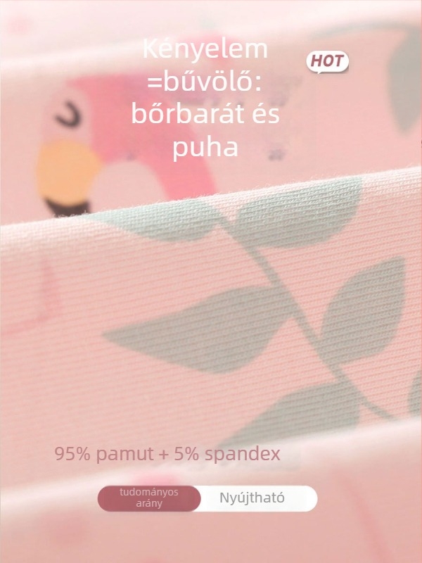 Gyerekeknek szóló Lycra-pamut pizsama készlet, uniszex, minden évszakra, hosszú ujjú felső és hosszú nadrág, 95% pamut, lélegző, antibakteriális, nedvességelvezető