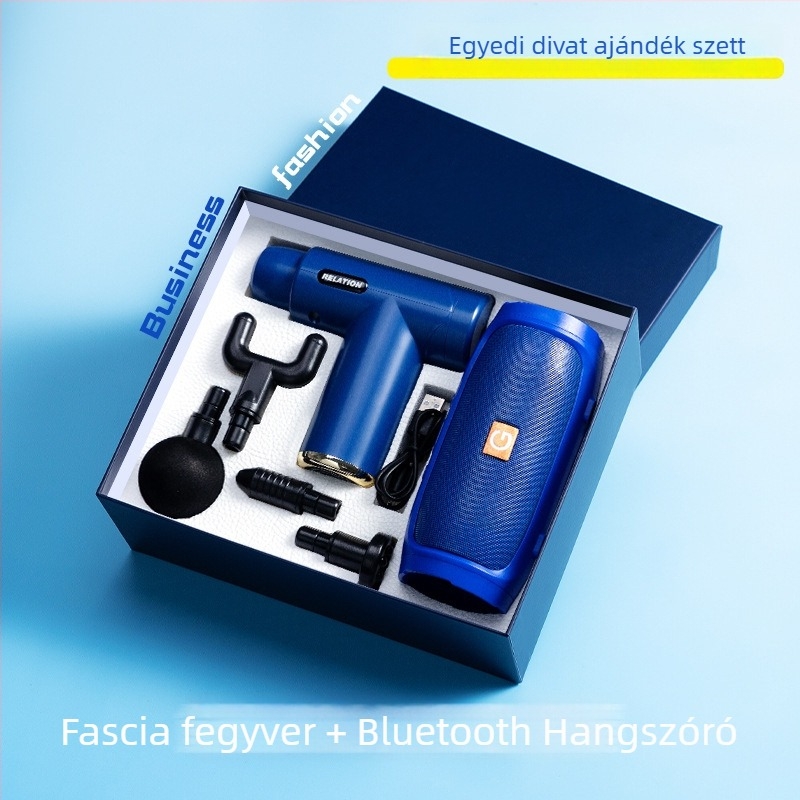 Good luck márkájú üzleti ajándék készlet, fém kivitel, modern minimalista stílus, testreszabható logóval emléktárgy