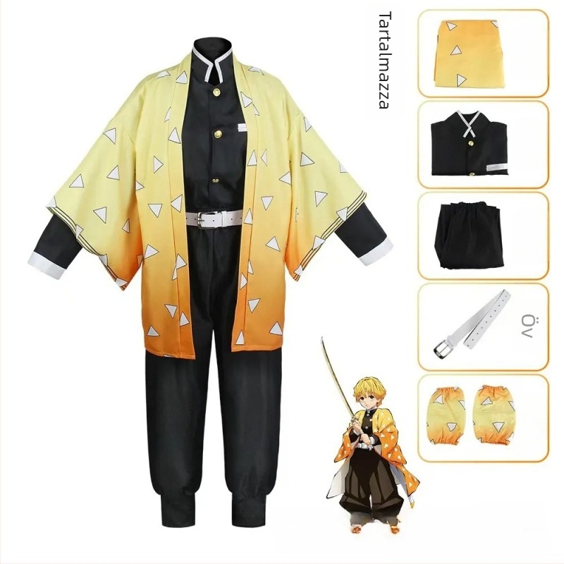 Demon Slayer cosplay Haori puff ujjakkal; poliészter 50–70%; japán stílus; játék anime szerepjátékhoz; Dreamland márka; 2025 ősz