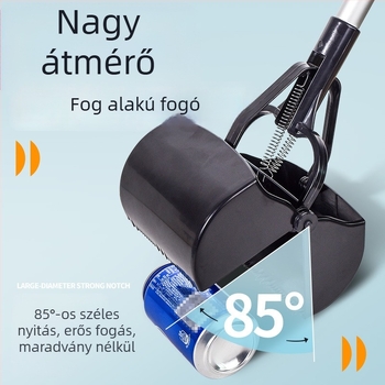 Műanyag kisállat ürülékgyűjtő – macska és kutya ürülék összegyűjtő, 1 db, Seven Oh márka