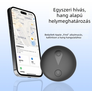F18 iOS GPS-helymeghatározó – sokoldalú nyomkövető háziállatoknak, idős személyeknek, gyerekeknek és értéktárgyaknak; globális helymeghatározás, útvonal navigáció, veszteségi értesítés, 240 mAh akkumulátor